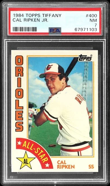 1984 Topps Tiffany Cal Ripken Jr. #400 card image
