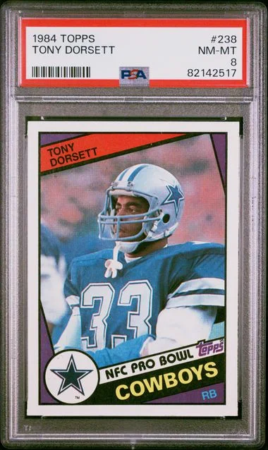 1984 Topps Tony Dorsett #238 card image