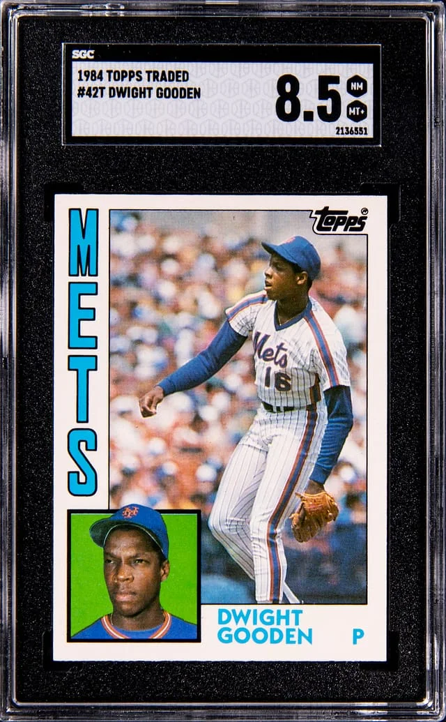 1984 Topps Traded Dwight Gooden #42T card image
