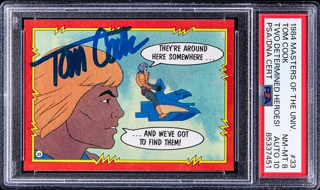 1984 Topps Two Determined Heroes!, Masters Of The Universe #33 card image