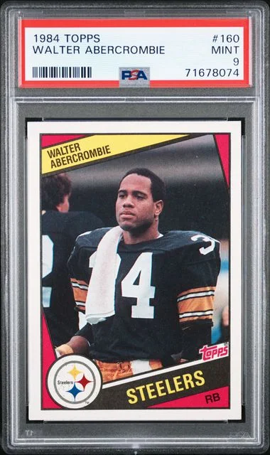1984 Topps Walter Abercrombie #160 card image
