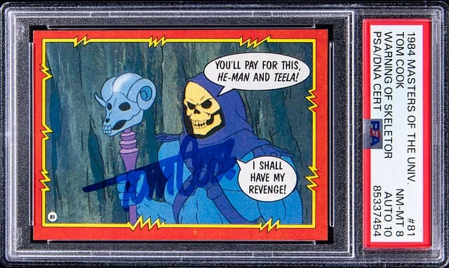 1984 Topps Warning Of Skeletor, Masters Of The Universe #81 card image