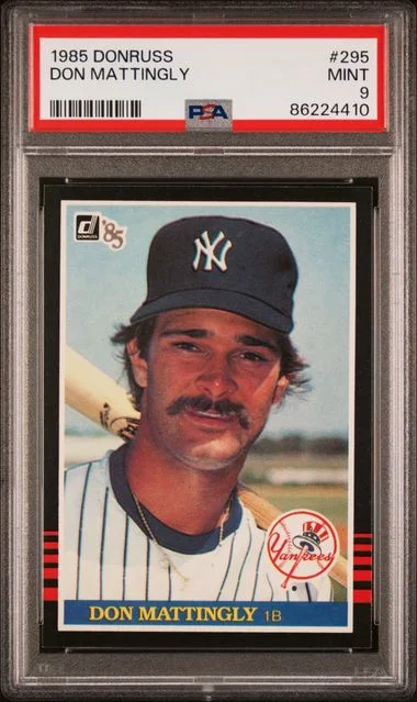 1985-86 Donruss Don Mattingly #295 card image
