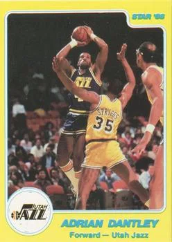 1985-86 Star Adrian Dantley #138 card image