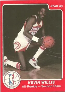 1985-86 Star All-Rookie Team Kevin Willis #9 card image