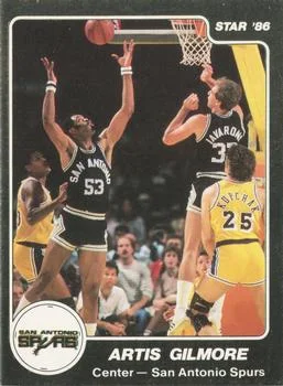 1985-86 Star Artis Gilmore #145 card image