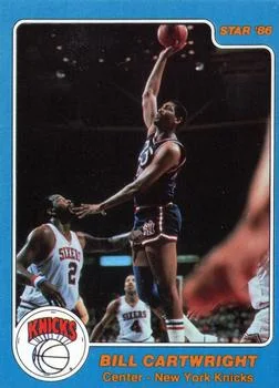1985-86 Star Bill Cartwright #167 card image