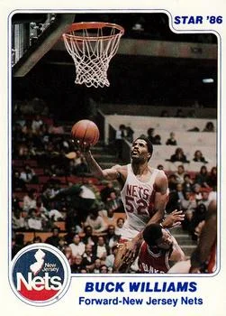 1985-86 Star Buck Williams #58 card image