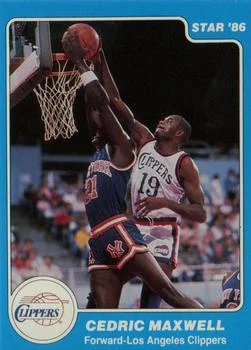 1985-86 Star Cedric Maxwell #91 card image