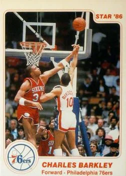 1985-86 Star Charles Barkley #2 card image