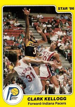 1985-86 Star Clark Kellogg #81 card image