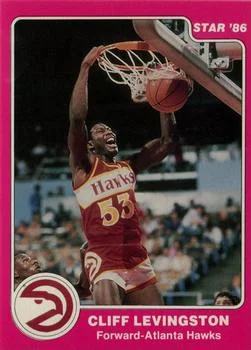1985-86 Star Cliff Levingston #45 card image