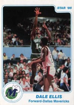 1985-86 Star Dale Ellis #162 card image
