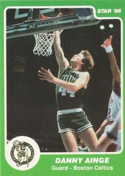 1985-86 Star Danny Ainge VARVAR: Green border #96b card image
