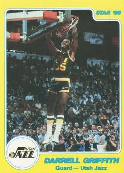 1985-86 Star Darrell Griffith #143 card image