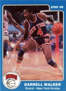1985-86 Star Darrell Walker #172 card image