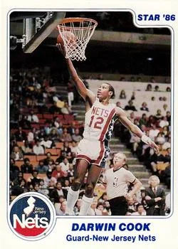 1985-86 Star Darwin Cook #60 card image