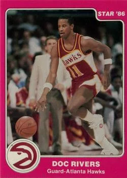 1985-86 Star Doc Rivers UERUER: Ray Williams pictured #47 card image