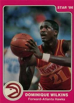 1985-86 Star Dominique Wilkins #42 card image