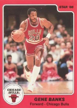 1985-86 Star Gene Banks #118 card image