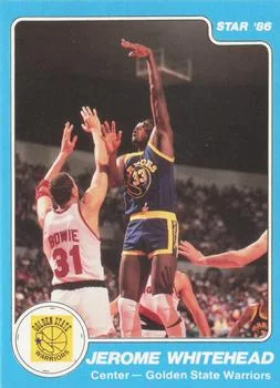 1985-86 Star Jerome Whitehead #137 card image