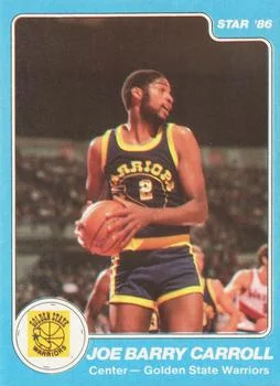 1985-86 Star Joe Barry Carroll #132 card image