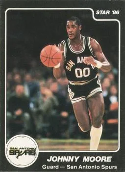 1985-86 Star Johnny Moore #149 card image