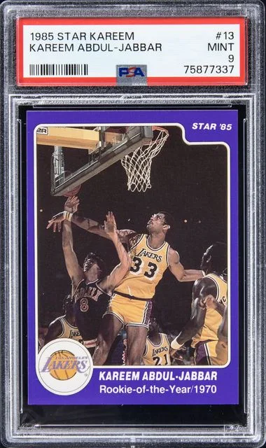 1985-86 Star Kareem Abdul-Jabbar Kareem Abdul-Jabbar #13 card image