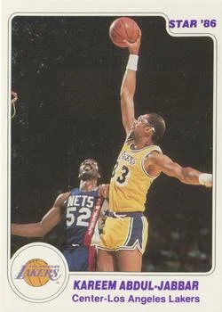 1985-86 Star Kareem Abdul-Jabbar SP #26 card image