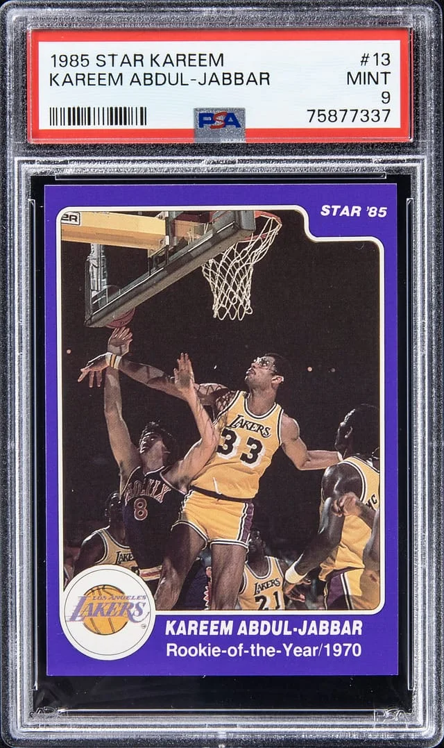 1985-86 Star Kareem Kareem Abdul - Jabbar #13 card image