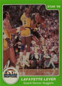 1985-86 Star Lafayette Lever #54 card image