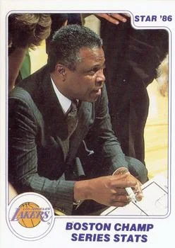 1985-86 Star Lakers Champs Boston Champ Series Stats #13 card image