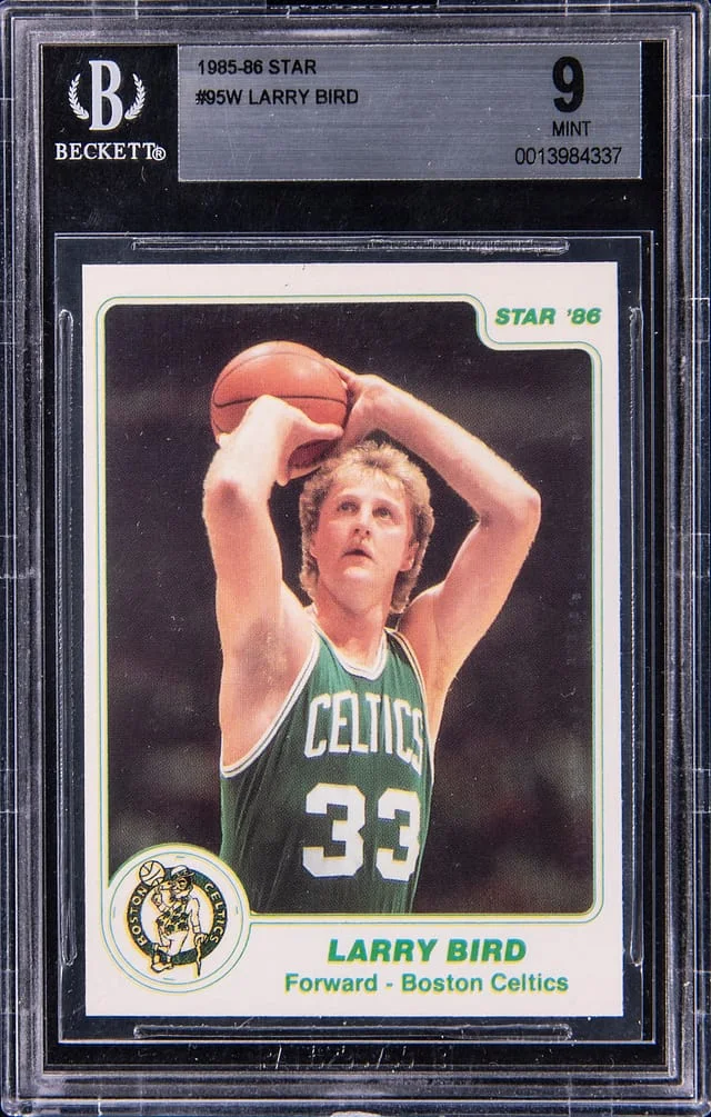 1985-86 Star Larry Bird #95 card image