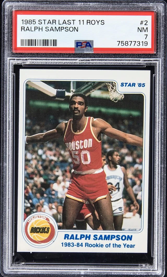 1985-86 Star Last 11 ROYS Ralph Sampson #2 card image