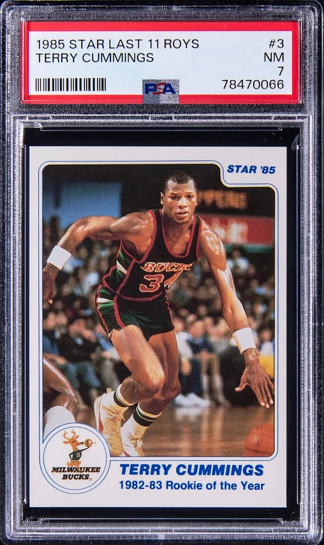 1985-86 Star Last 11 ROYS Terry Cummings #3 card image