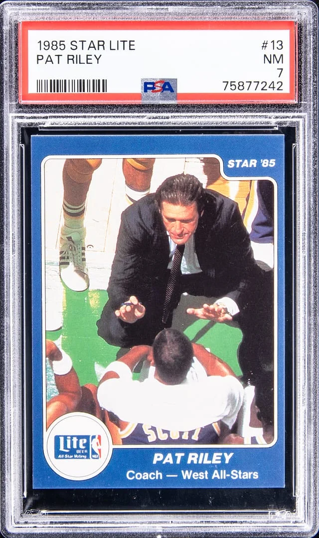 1985-86 Star Lite Pat Riley #13 card image