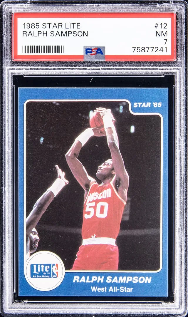 1985-86 Star Lite Ralph Sampson #12 card image