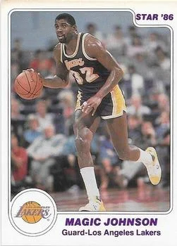 1985-86 Star Magic Johnson SP #28 card image