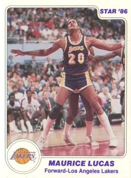 1985-86 Star Maurice Lucas SP #30 card image