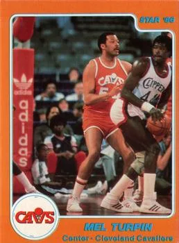 1985-86 Star Mel Turpin #158 card image