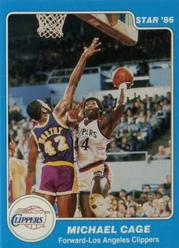 1985-86 Star Michael Cage #89 card image