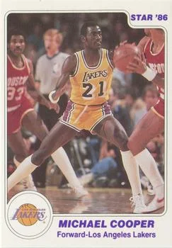 1985-86 Star Michael Cooper SP #27 card image