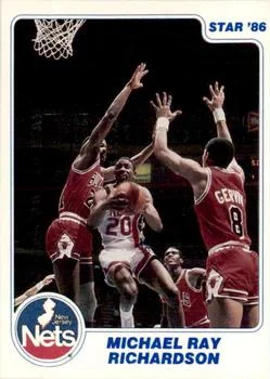 1985-86 Star Micheal Ray Richardson VARVAR: No Position or Team below name #65b card image