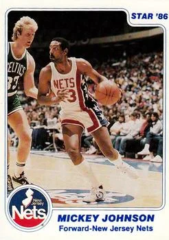 1985-86 Star Mickey Johnson #63 card image