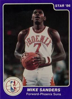 1985-86 Star Mike Sanders #41 card image