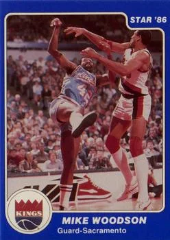 1985-86 Star Mike Woodson #80 card image