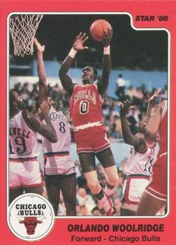 1985-86 Star Orlando Woolridge #123 card image