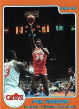 1985-86 Star Phil Hubbard #156 card image
