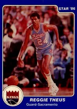 1985-86 Star Reggie Theus #74 card image