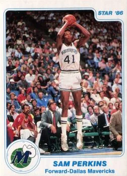 1985-86 Star Sam Perkins #164 card image